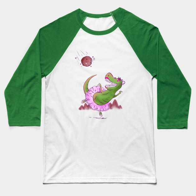 Thea Rex Baseball T-Shirt by Gil